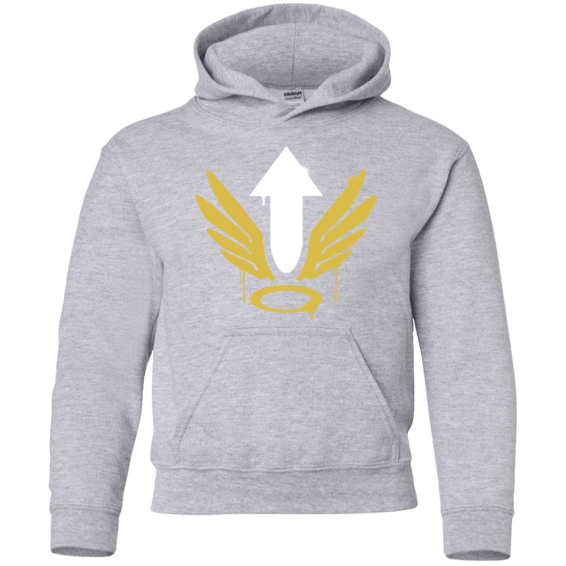 Sweatshirts Sport Grey / YS Mercy Arrow Youth Hoodie