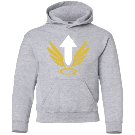 Sweatshirts Sport Grey / YS Mercy Arrow Youth Hoodie