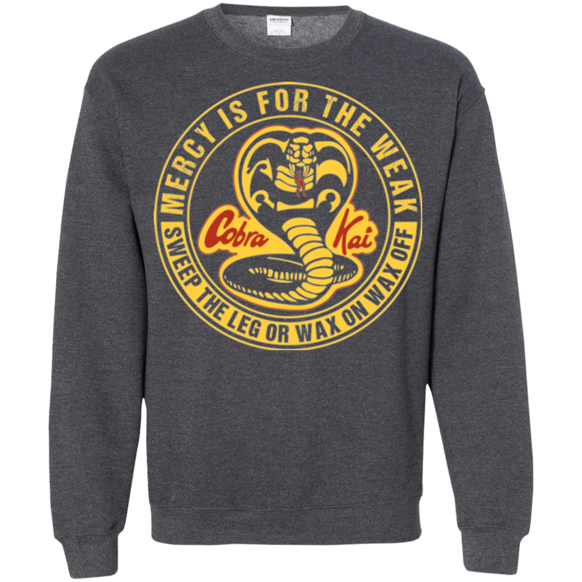 Sweatshirts Dark Heather / Small Mercy Is For The Weak Crewneck Sweatshirt