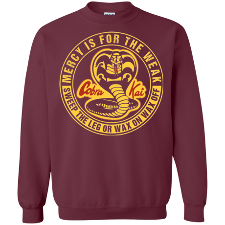 Sweatshirts Maroon / Small Mercy Is For The Weak Crewneck Sweatshirt