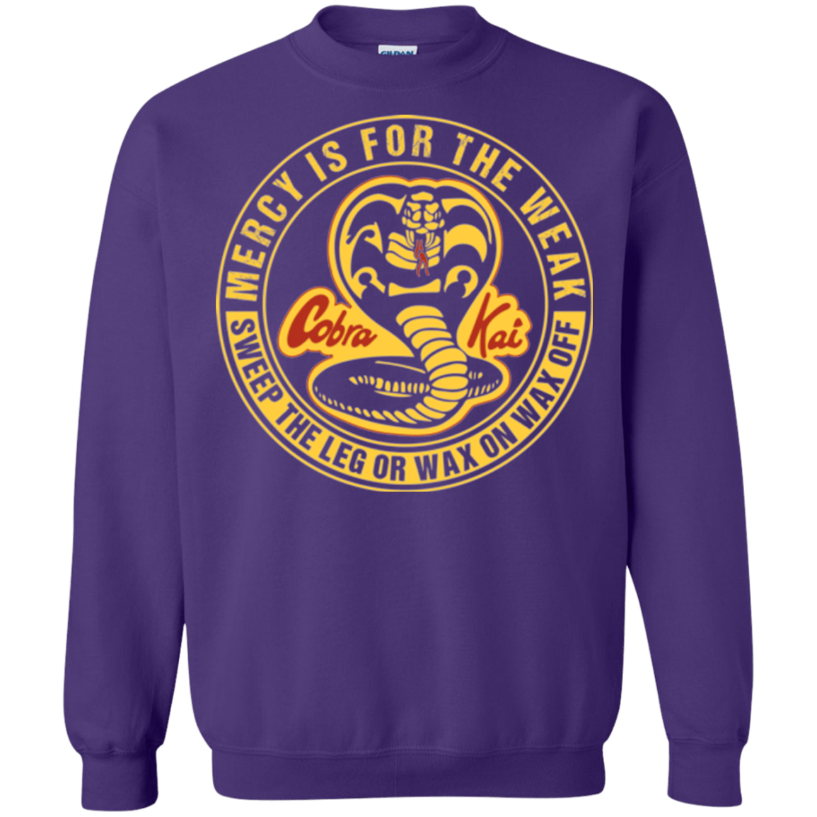 Sweatshirts Purple / Small Mercy Is For The Weak Crewneck Sweatshirt