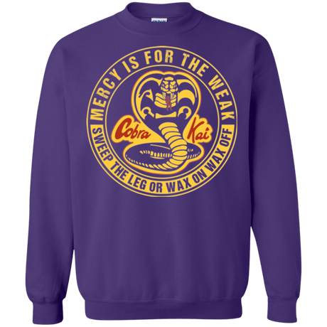 Sweatshirts Purple / Small Mercy Is For The Weak Crewneck Sweatshirt