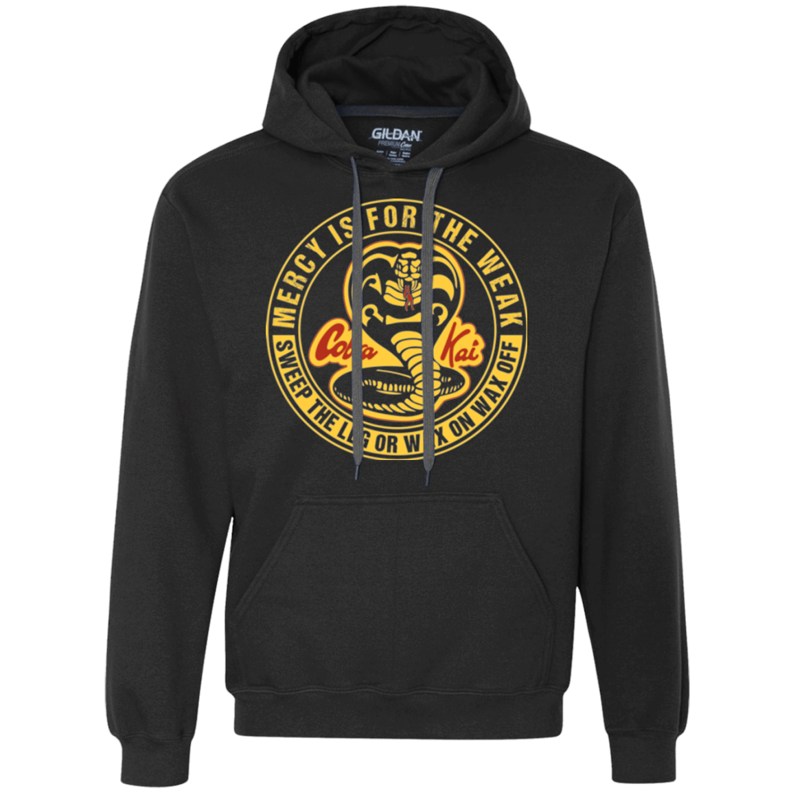 Sweatshirts Black / Small Mercy Is For The Weak Premium Fleece Hoodie