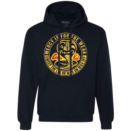 Sweatshirts Navy / Small Mercy Is For The Weak Premium Fleece Hoodie