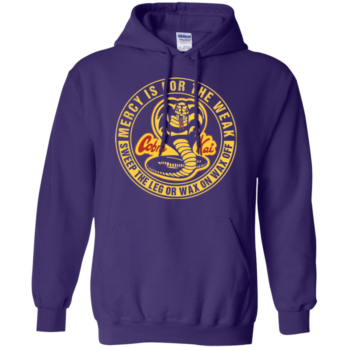 Sweatshirts Purple / Small Mercy Is For The Weak Pullover Hoodie