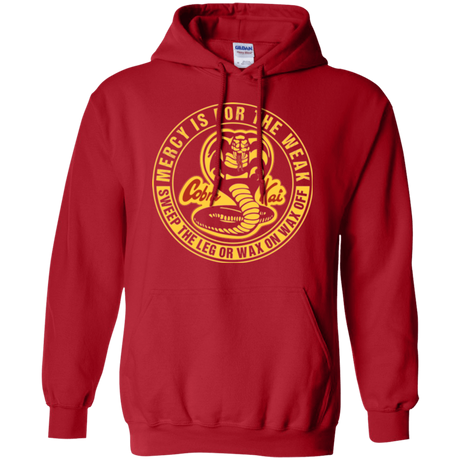 Sweatshirts Red / Small Mercy Is For The Weak Pullover Hoodie