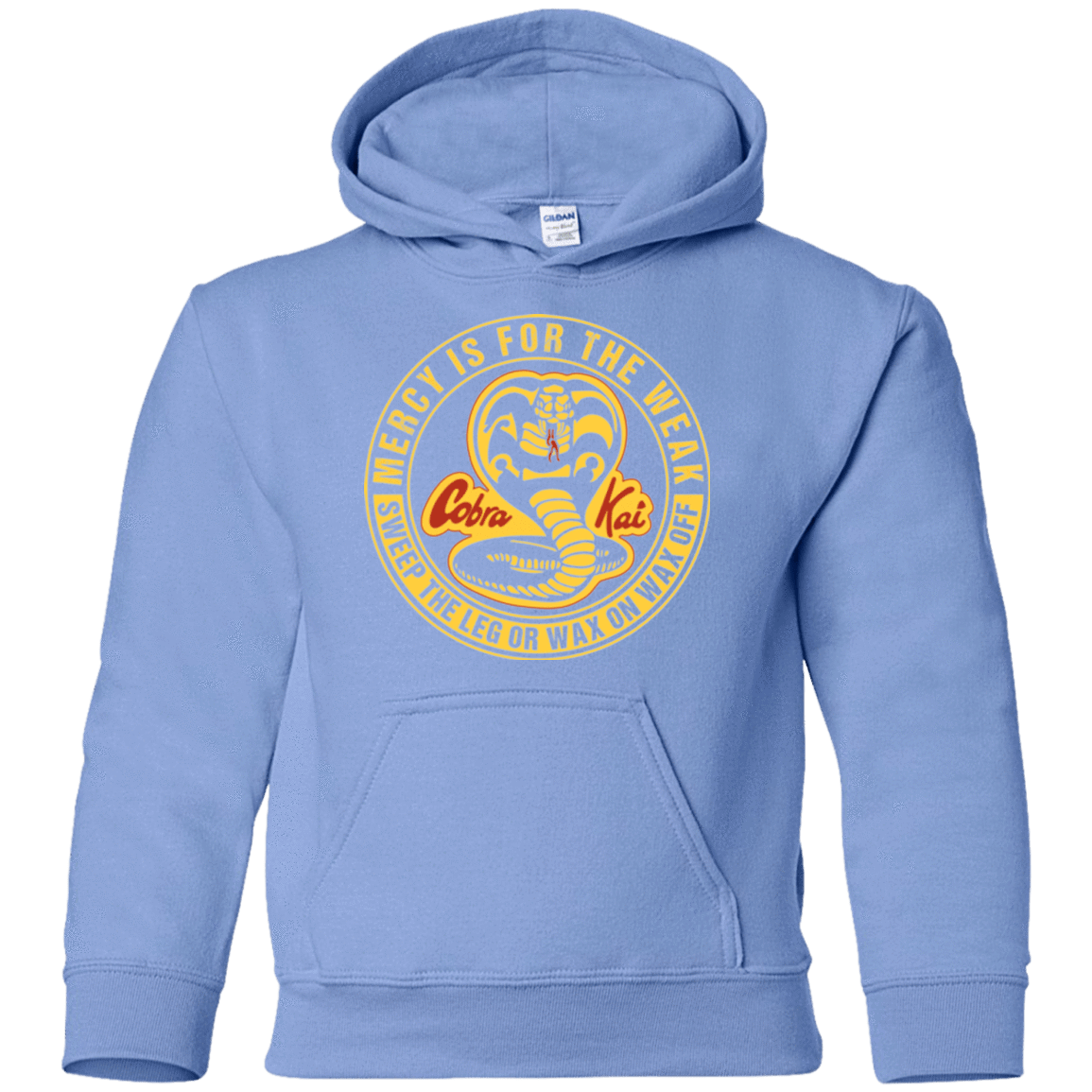 Sweatshirts Carolina Blue / YS Mercy Is For The Weak Youth Hoodie