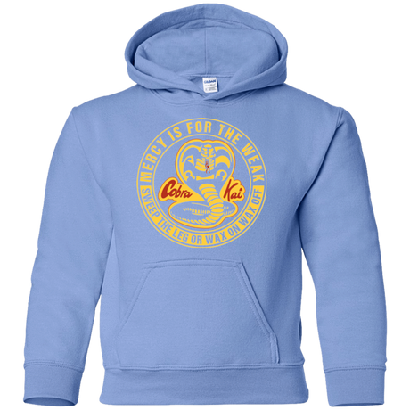 Sweatshirts Carolina Blue / YS Mercy Is For The Weak Youth Hoodie