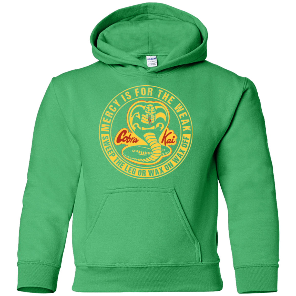 Sweatshirts Irish Green / YS Mercy Is For The Weak Youth Hoodie