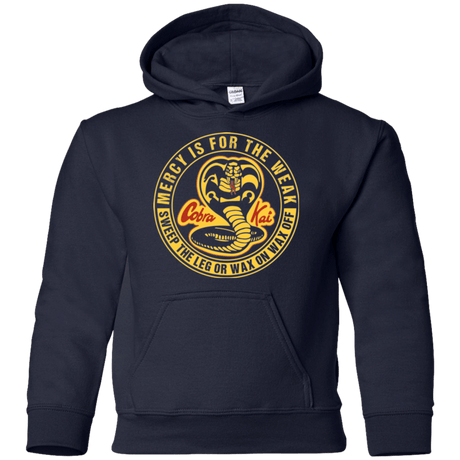 Sweatshirts Navy / YS Mercy Is For The Weak Youth Hoodie