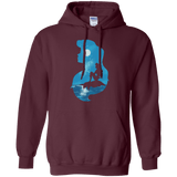 Mermaid Portrait Pullover Hoodie