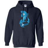 Sweatshirts Navy / S Mermaid Portrait Pullover Hoodie