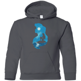 Sweatshirts Charcoal / YS Mermaid Portrait Youth Hoodie