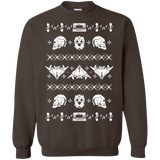 Sweatshirts Dark Chocolate / Small Merry Christmas A-Holes 2 Crewneck Sweatshirt