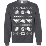 Sweatshirts Dark Heather / Small Merry Christmas A-Holes 2 Crewneck Sweatshirt
