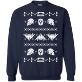 Sweatshirts Navy / Small Merry Christmas A-Holes 2 Crewneck Sweatshirt