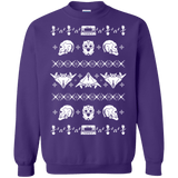 Sweatshirts Purple / Small Merry Christmas A-Holes 2 Crewneck Sweatshirt