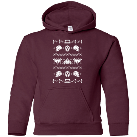 Sweatshirts Maroon / YS Merry Christmas A-Holes 2 Youth Hoodie