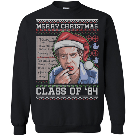 Sweatshirts Black / S Merry Christmas Billy Madison Crewneck Sweatshirt