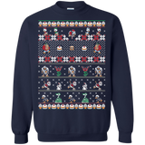 Sweatshirts Navy / Small Merry Christmas Uncle Scrooge Crewneck Sweatshirt