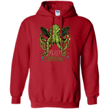 Sweatshirts Red / Small Merry Cthulhumas Pullover Hoodie