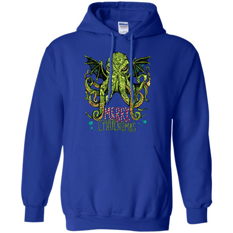 Sweatshirts Royal / Small Merry Cthulhumas Pullover Hoodie