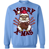 Sweatshirts Carolina Blue / S Merry X-Mas Crewneck Sweatshirt