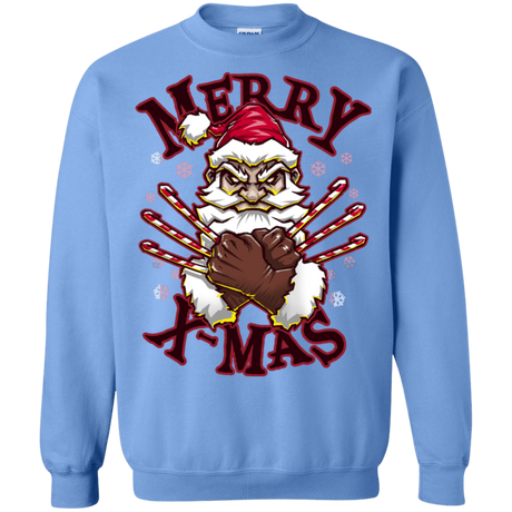 Sweatshirts Carolina Blue / S Merry X-Mas Crewneck Sweatshirt