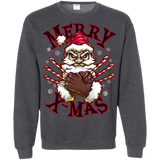 Sweatshirts Dark Heather / S Merry X-Mas Crewneck Sweatshirt