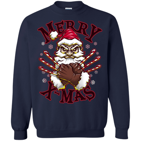 Sweatshirts Navy / S Merry X-Mas Crewneck Sweatshirt