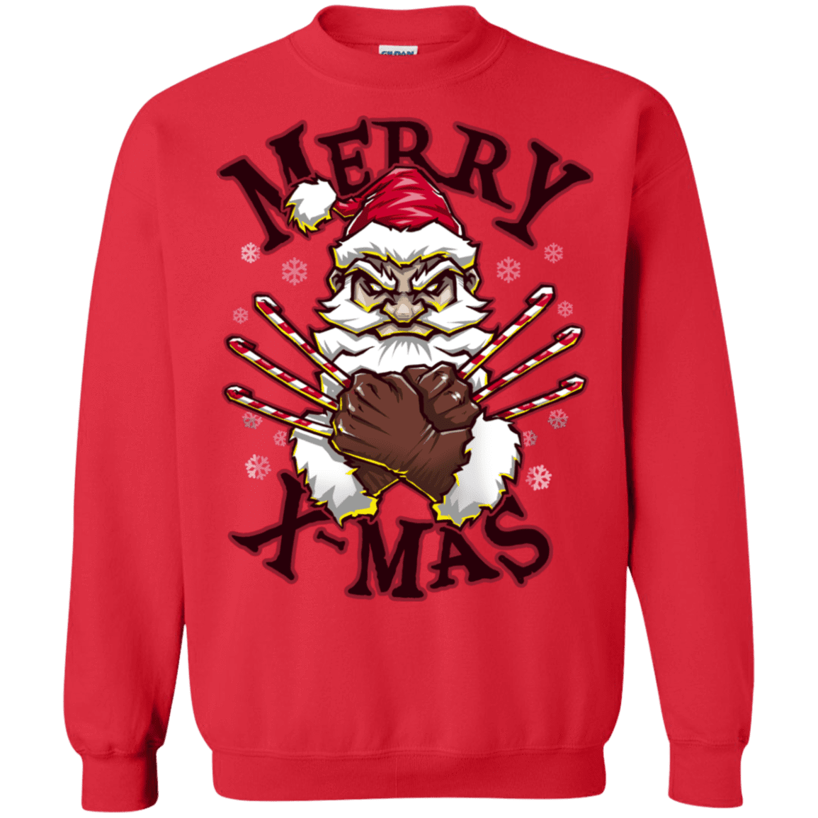Sweatshirts Red / S Merry X-Mas Crewneck Sweatshirt