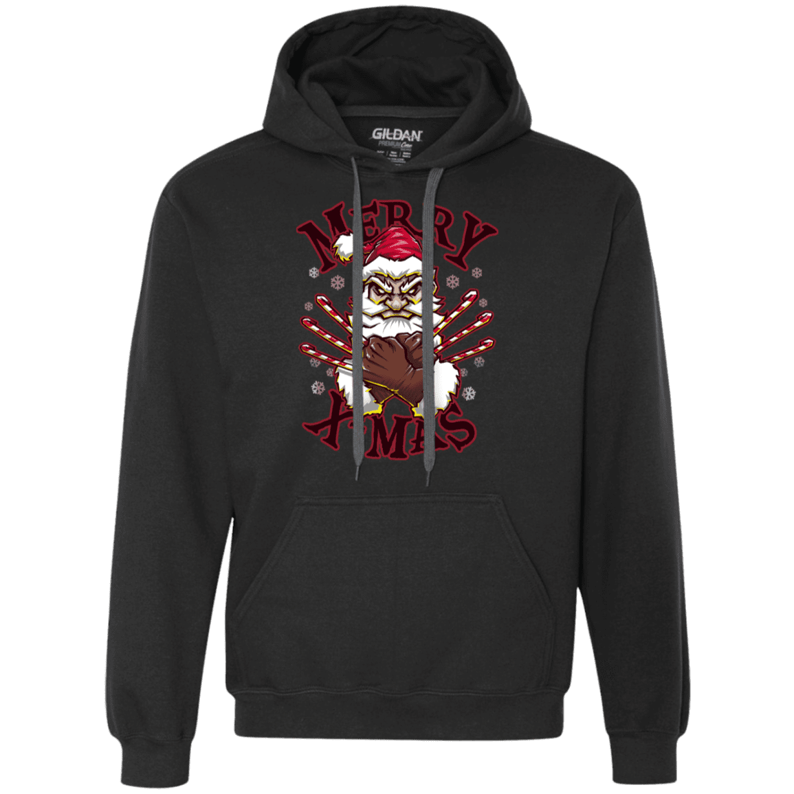 Sweatshirts Black / S Merry X-Mas Premium Fleece Hoodie