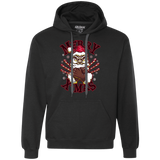 Sweatshirts Black / S Merry X-Mas Premium Fleece Hoodie