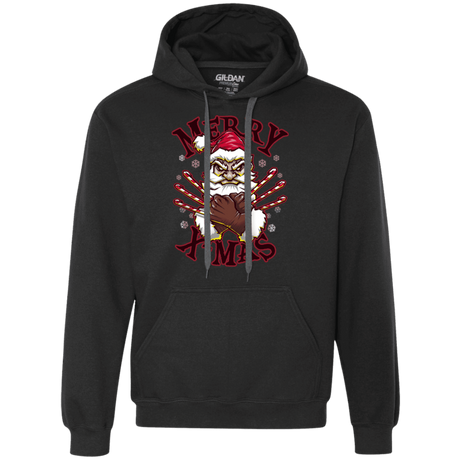 Sweatshirts Black / S Merry X-Mas Premium Fleece Hoodie