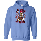 Sweatshirts Carolina Blue / S Merry X-Mas Pullover Hoodie