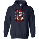 Sweatshirts Navy / S Merry X-Mas Pullover Hoodie