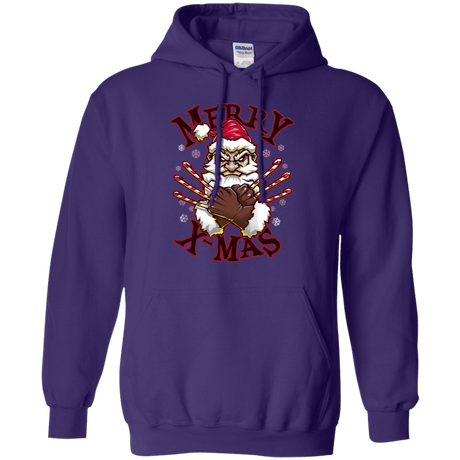 Sweatshirts Purple / S Merry X-Mas Pullover Hoodie