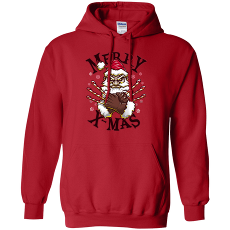 Sweatshirts Red / S Merry X-Mas Pullover Hoodie