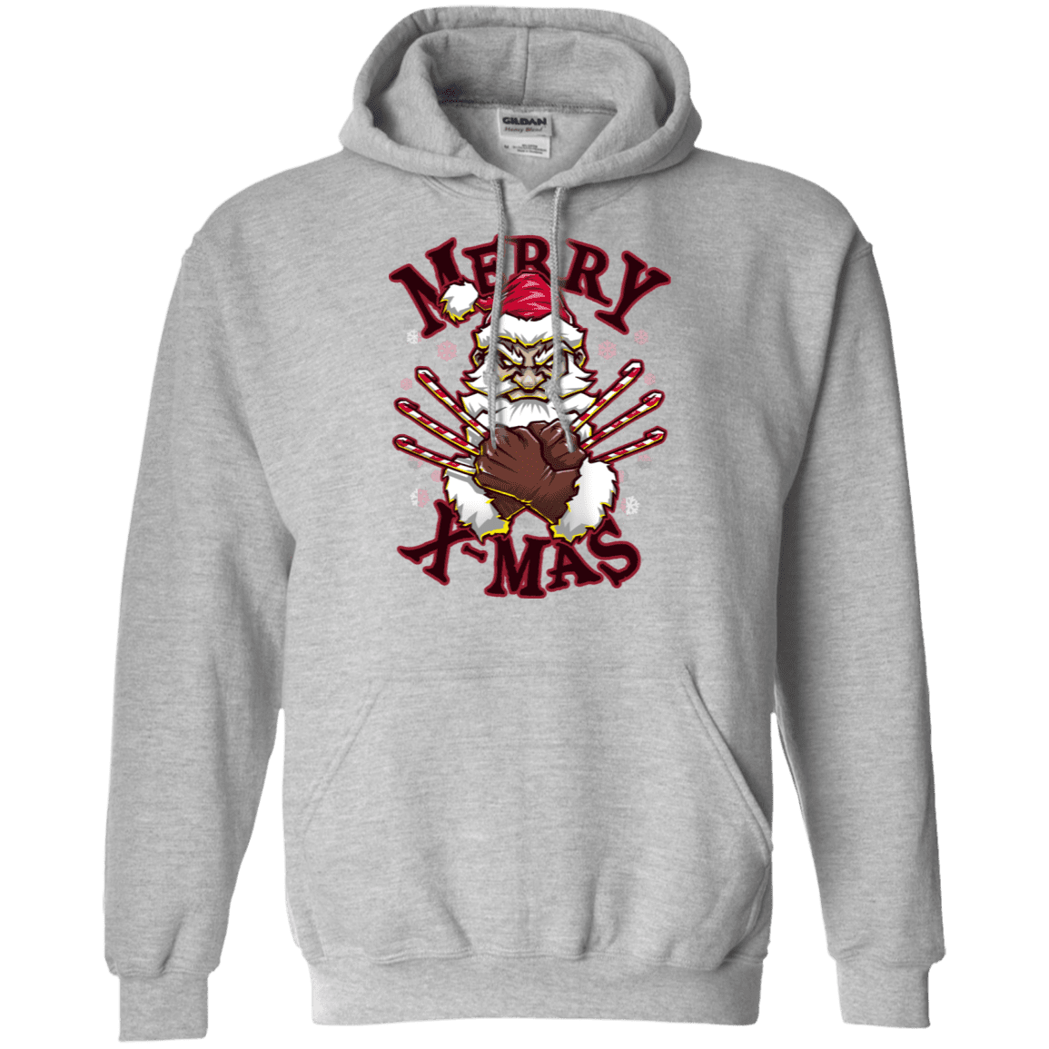 Sweatshirts Sport Grey / S Merry X-Mas Pullover Hoodie