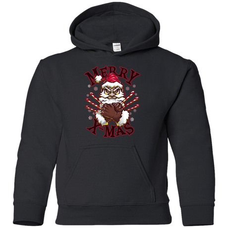 Sweatshirts Black / YS Merry X-Mas Youth Hoodie