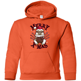 Sweatshirts Orange / YS Merry X-Mas Youth Hoodie