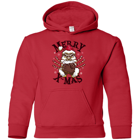 Sweatshirts Red / YS Merry X-Mas Youth Hoodie