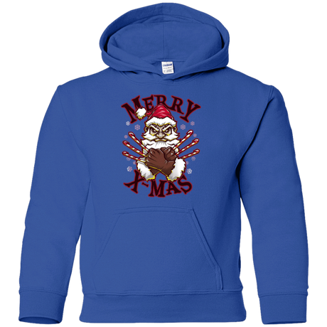 Sweatshirts Royal / YS Merry X-Mas Youth Hoodie