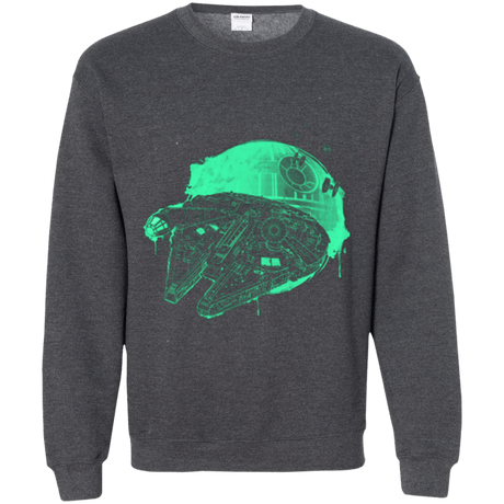 Sweatshirts Dark Heather / Small Messy Rescue Crewneck Sweatshirt