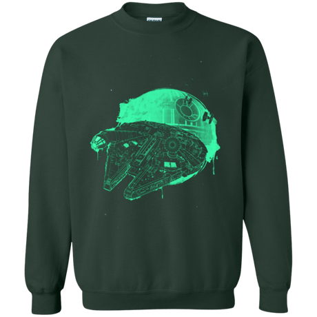 Sweatshirts Forest Green / Small Messy Rescue Crewneck Sweatshirt