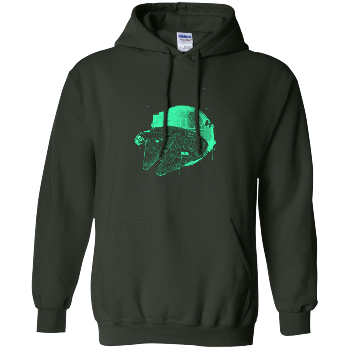 Sweatshirts Forest Green / Small Messy Rescue Pullover Hoodie