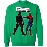 Sweatshirts Irish Green / Small Metal Arm Dude Crewneck Sweatshirt
