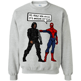 Sweatshirts Sport Grey / Small Metal Arm Dude Crewneck Sweatshirt