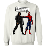 Sweatshirts White / Small Metal Arm Dude Crewneck Sweatshirt