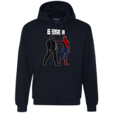 Sweatshirts Navy / Small Metal Arm Dude Premium Fleece Hoodie